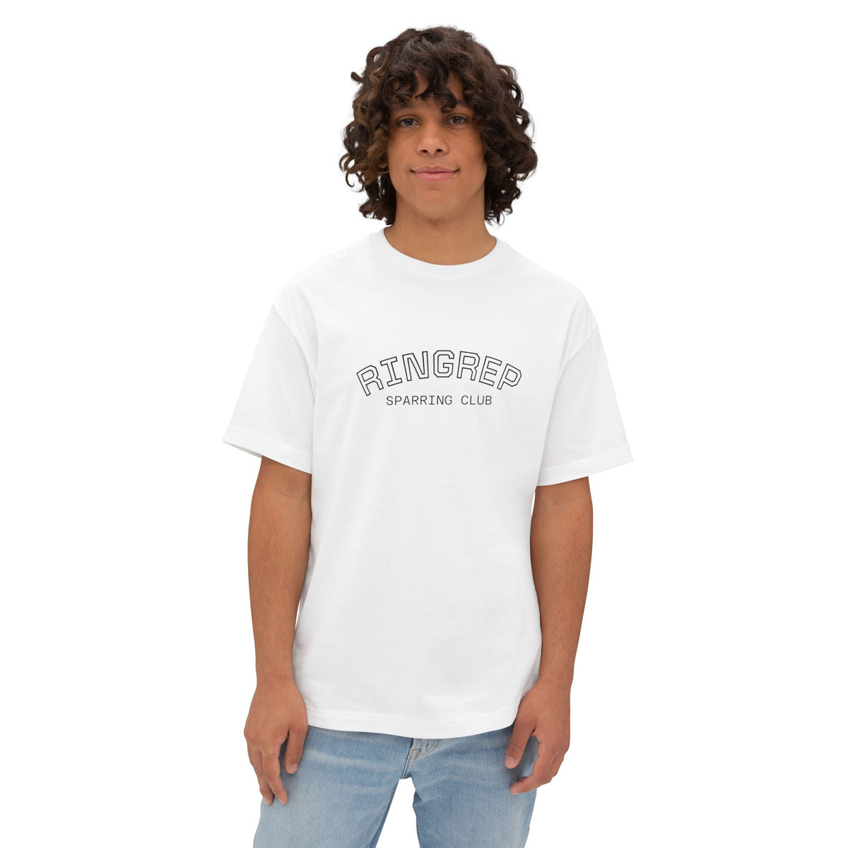 Ringrep Sparring Club Tee — Oversized Boxy Shirt